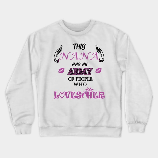 grandmother Crewneck Sweatshirt by Yaman